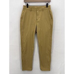 The North Face Standard Tapered Pants Womens 4 Beige Khaki Twill Hiking Travel